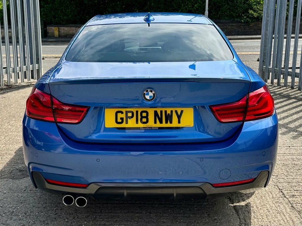 BMW 4 Series Gran Coupe 2.0 420D M Sport Coupe Euro 6 S S Blue #6