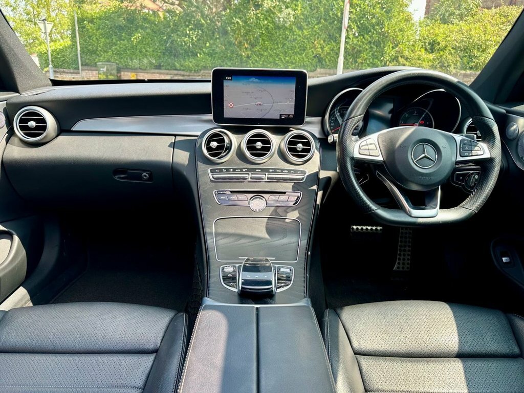 Mercedes-Benz C Class 2.1 C250d Amg Line Premium Plus Coupe FP18VZJ Blue #2