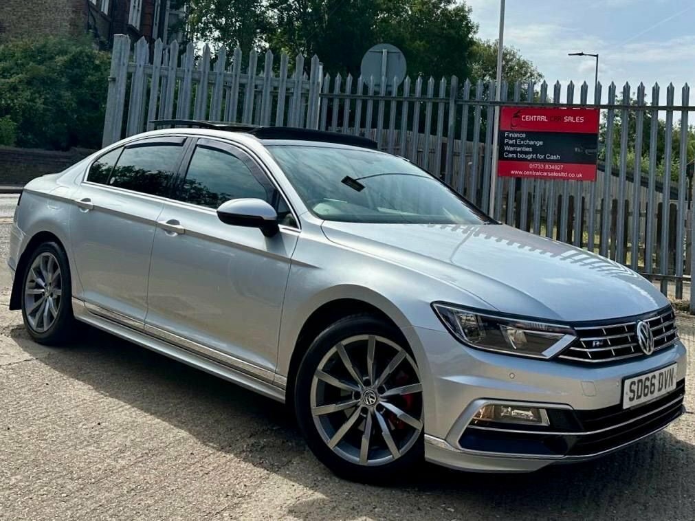 Volkswagen Passat 2.0 Tdi Bluemotion Tech R-line Saloon M Silver