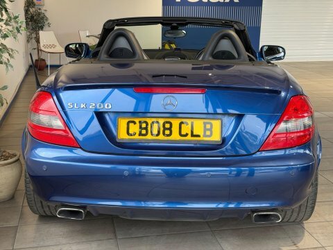 Mercedes-Benz SLK 1.8 Slk200k Tiptronic Blue #4