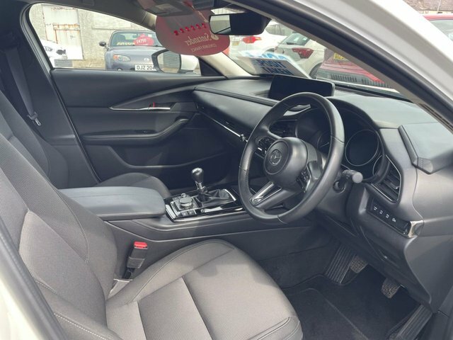 Mazda CX-30 2.0 E-skyactiv G Mhev Centre-line Suv M SR24BFY White #6
