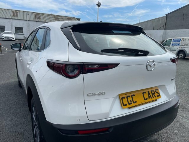 Mazda CX-30 2.0 E-skyactiv G Mhev Centre-line Suv M SR24BFY White #3