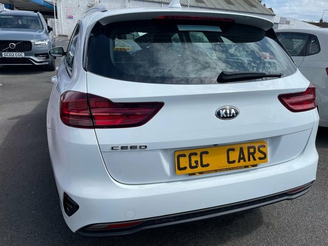 Kia Ceed 1.0 T-gdi Eco 2 Sportswagon Euro TGZ9154 White #3