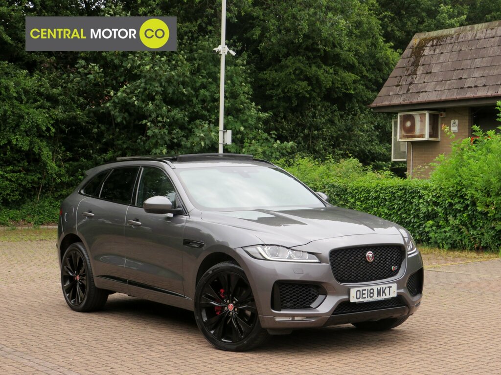 Jaguar F-Pace 3.0 D300 V6 S Suv Awd Euro 6 Ss Grey
