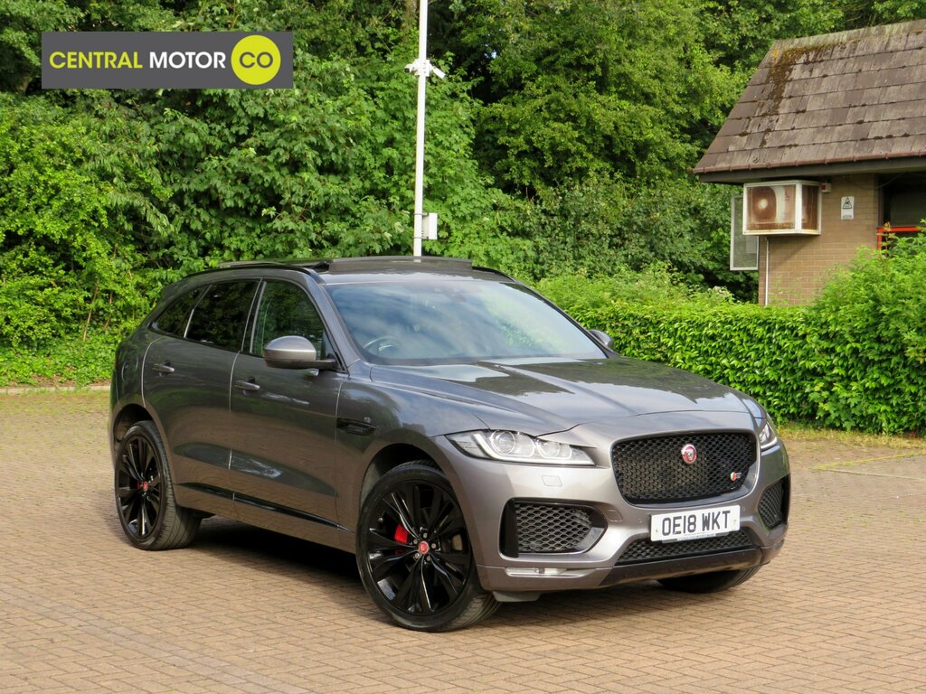 Jaguar F-Pace 3.0 D300 V6 S Suv Awd Euro 6 Ss Grey
