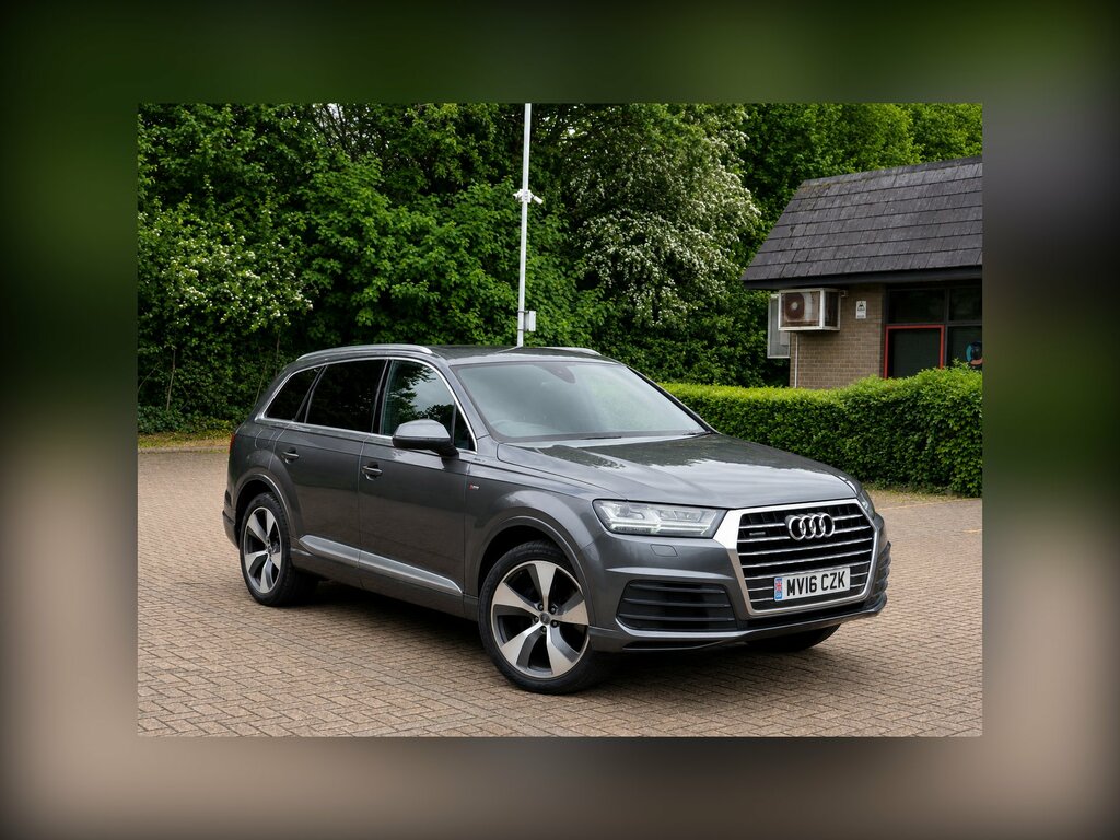 Audi Q7 3.0 Tdi V6 S Line Suv Tiptronic Quattro Grey