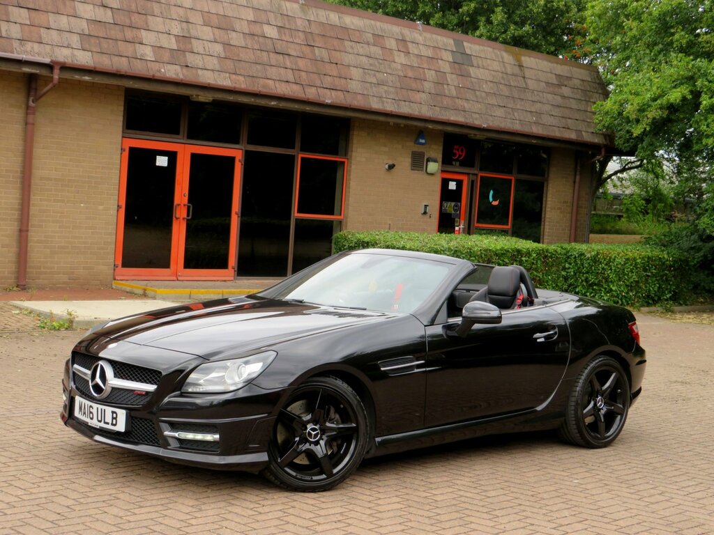 Mercedes-Benz SLK 2.1 Slk250d Amg Sport Convertible G-tro Black #6