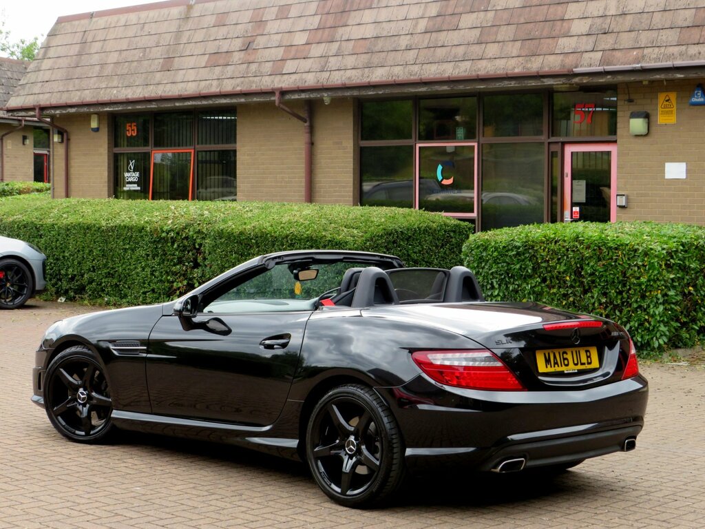 Mercedes-Benz SLK 2.1 Slk250d Amg Sport Convertible G-tro Black #4