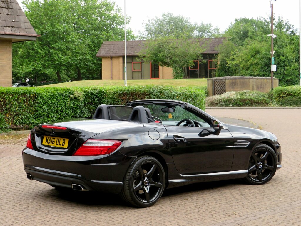 Mercedes-Benz SLK 2.1 Slk250d Amg Sport Convertible G-tro Black #2