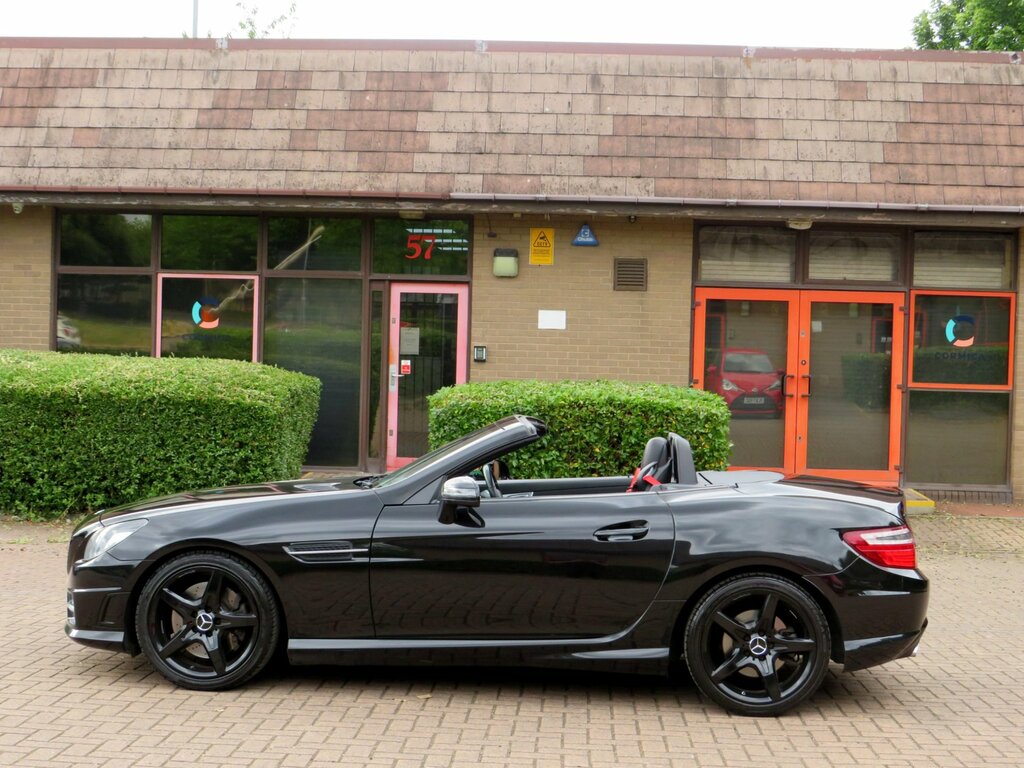 Mercedes-Benz SLK 2.1 Slk250d Amg Sport Convertible G-tro Black #5