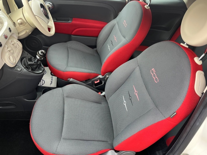Fiat 500 Pop White #3