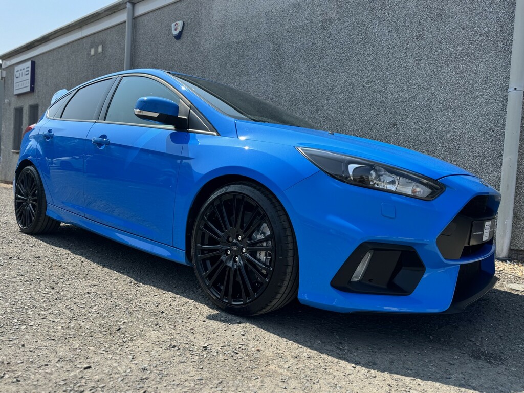 Ford Focus Hatchback 2.3 T Ecoboost Rs 2018 OE67DFY Blue #4