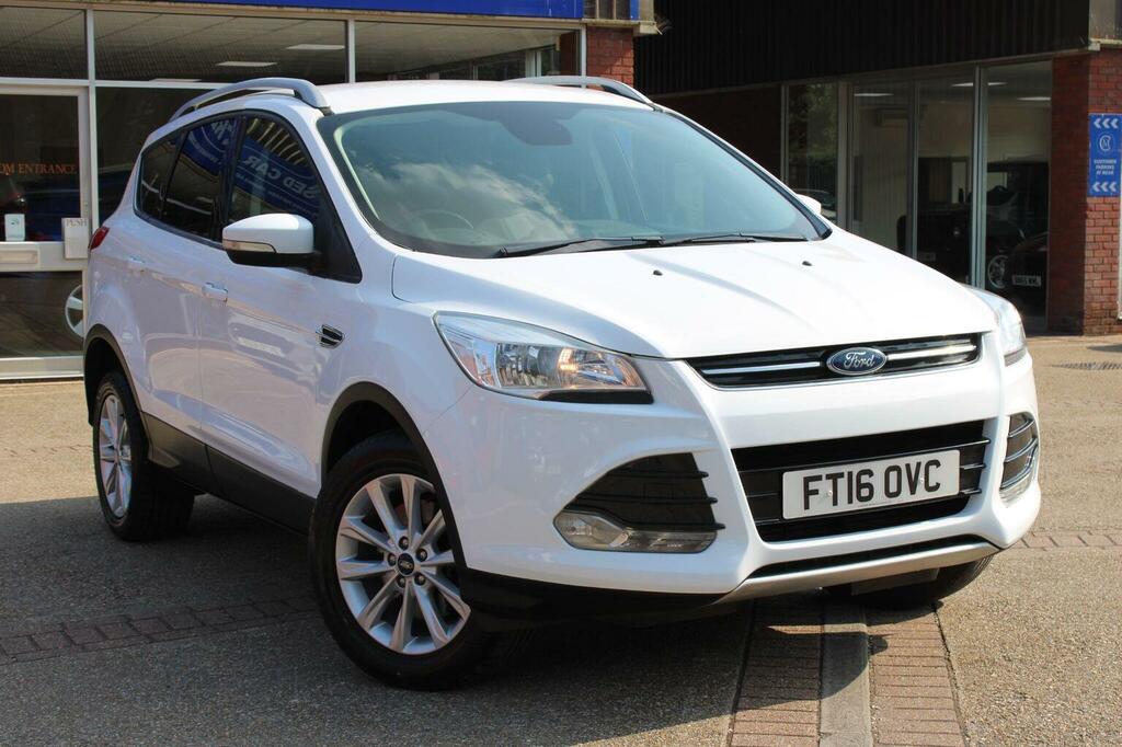 Ford Kuga 2.0 Tdci Titanium Powershift Awd Euro 6 Ss White