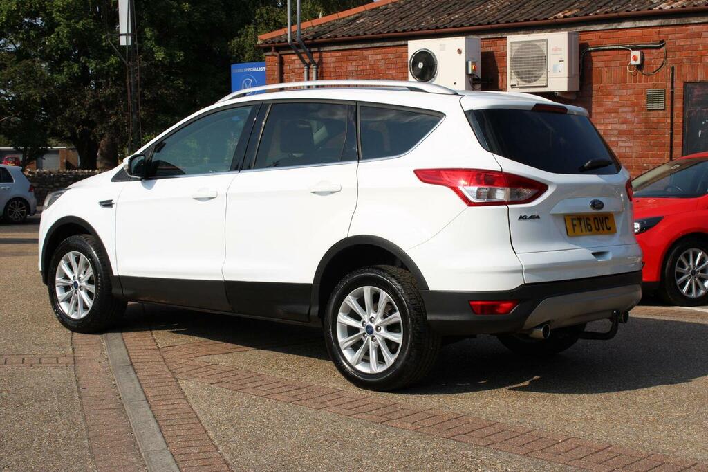Ford Kuga 2.0 Tdci Titanium Powershift Awd Euro 6 Ss White #6
