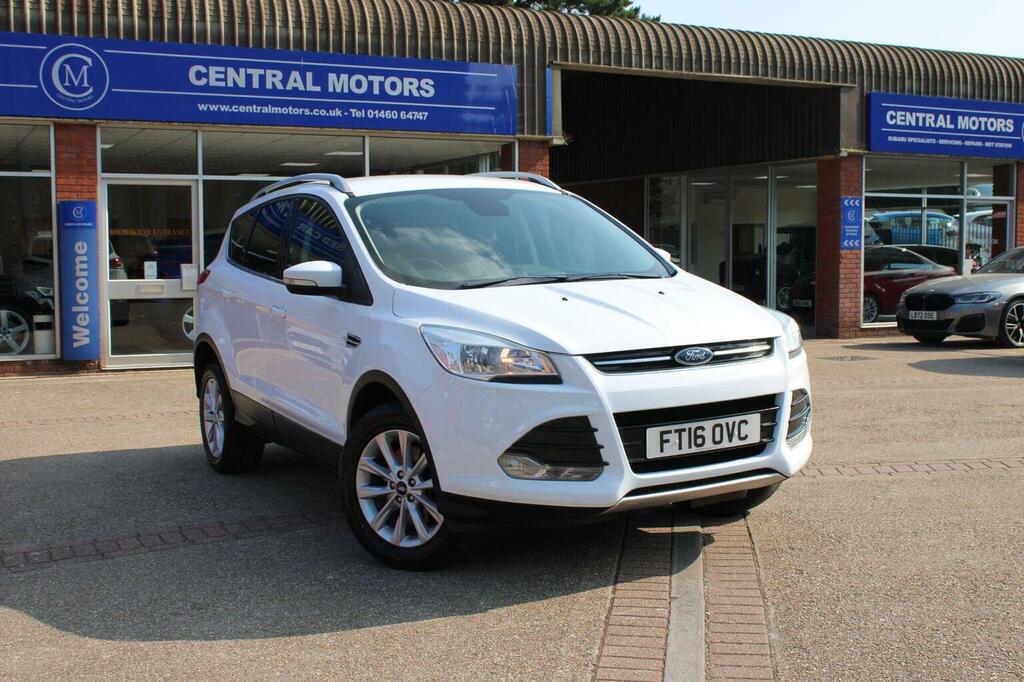 Ford Kuga 2.0 Tdci Titanium Powershift Awd Euro 6 Ss White #2