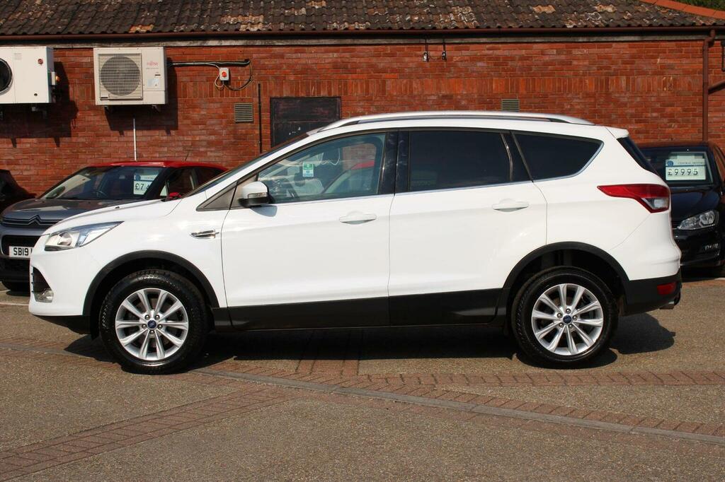 Ford Kuga 2.0 Tdci Titanium Powershift Awd Euro 6 Ss White #5