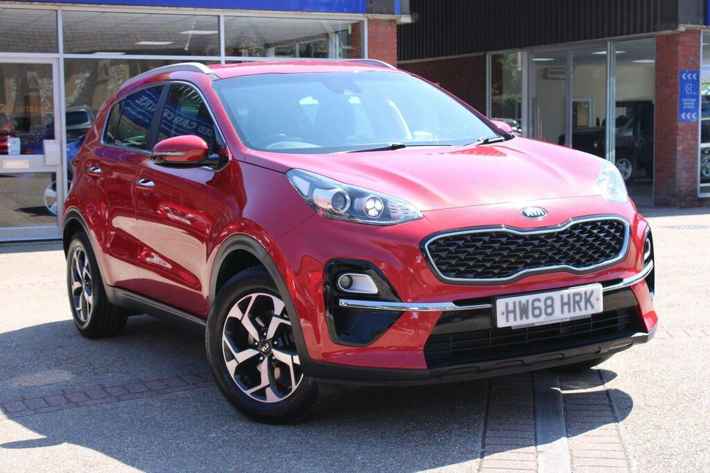 Kia Sportage 1.6 Crdi 2 Euro 6 Ss Red