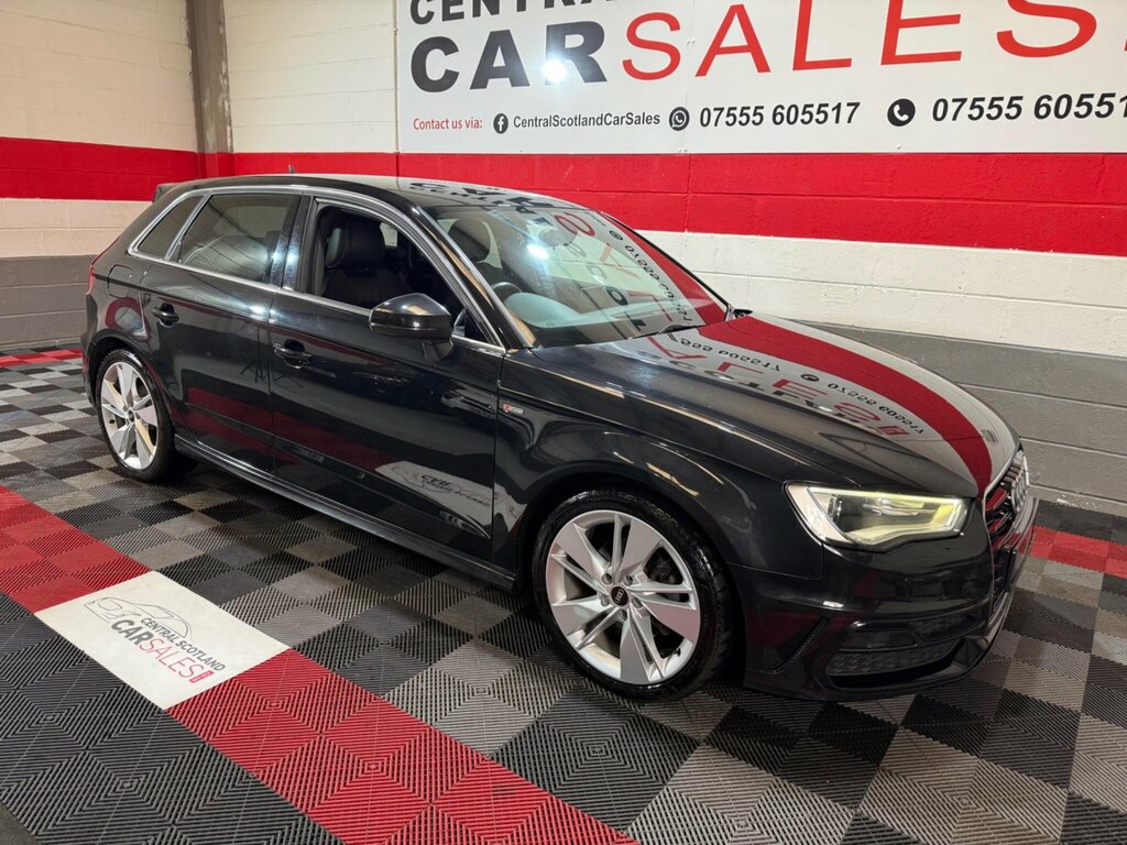 Audi A3 2.0 Tdi S Line Sportback Euro 5 Ss Black