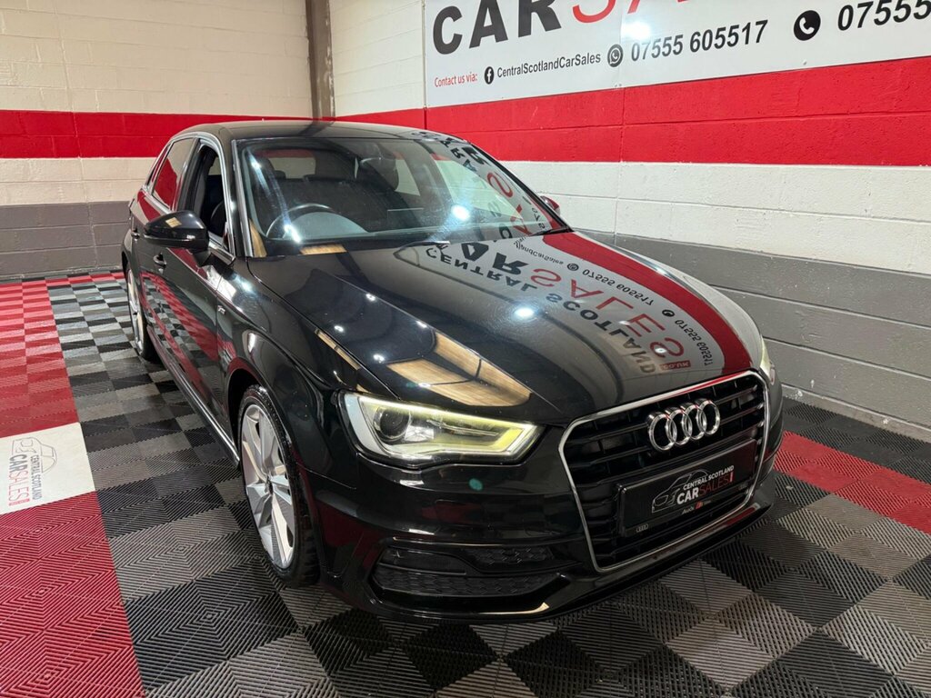 Audi A3 2.0 Tdi S Line Sportback Euro 5 Ss GY14FVK Black #5