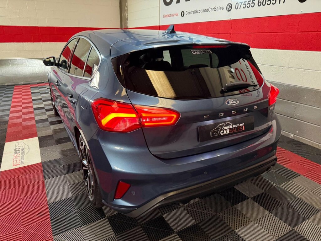 Ford Focus 1.0T Ecoboost Mhev St-line X Edition Euro 6 Ss Blue #3
