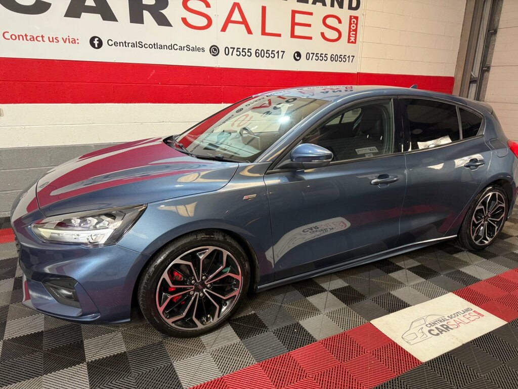 Ford Focus 1.0T Ecoboost Mhev St-line X Edition Euro 6 Ss Blue #6