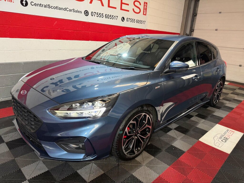 Ford Focus 1.0T Ecoboost Mhev St-line X Edition Euro 6 Ss Blue #2