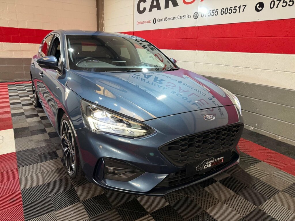 Ford Focus 1.0T Ecoboost Mhev St-line X Edition Euro 6 Ss Blue #5