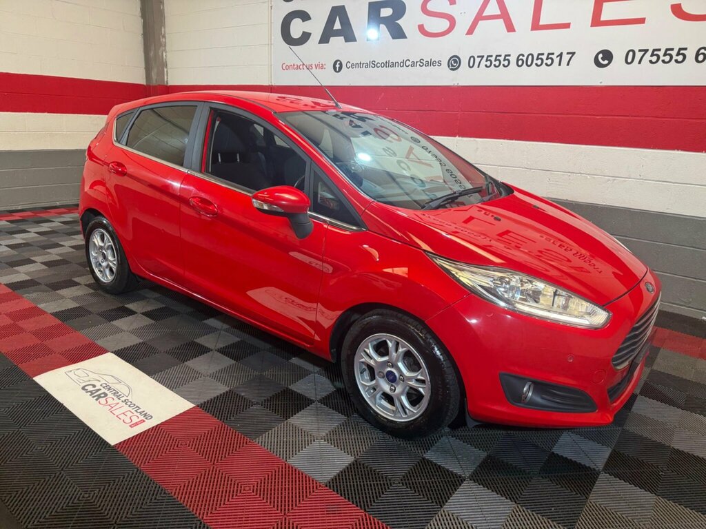 Ford Fiesta 1.6 Tdci Econetic Titanium Euro 5 Ss Red