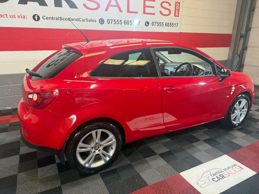 Seat Ibiza Hatchback 1.4 16V Sportrider Sport Coupe Euro 5 White #9