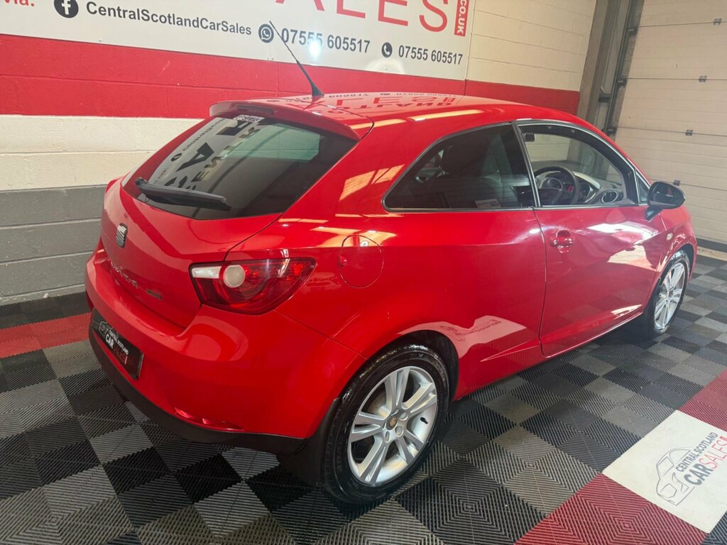 Seat Ibiza 1.4 16V Chill Sport Coupe Euro 5 Red #2