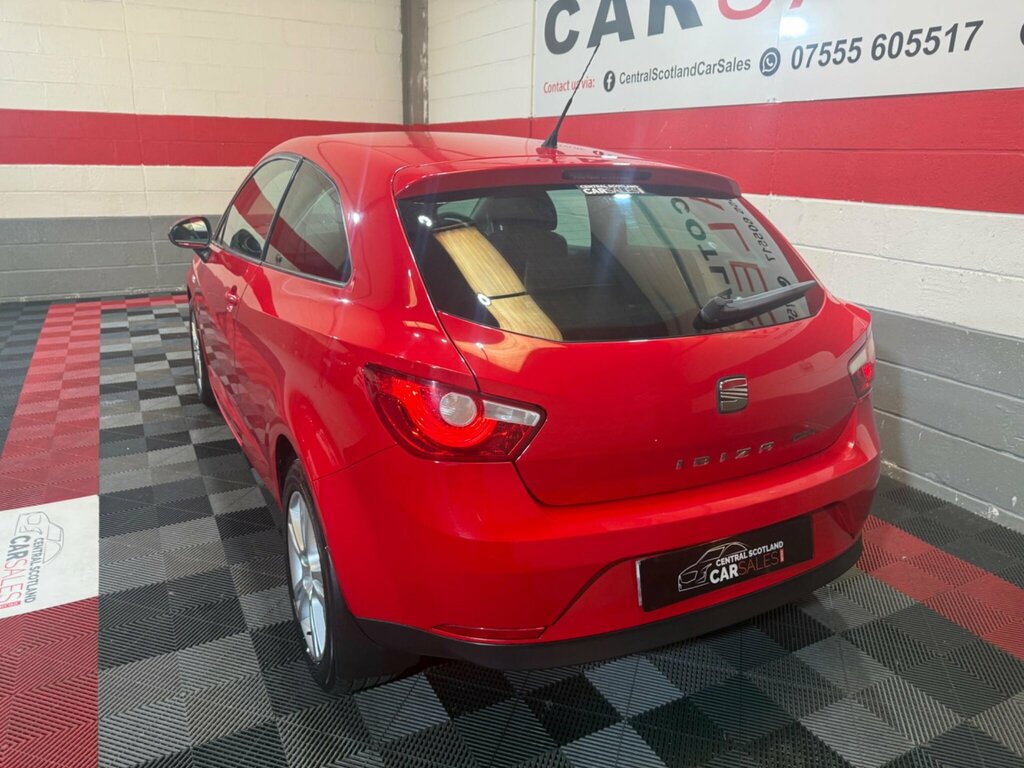 Seat Ibiza Hatchback 1.4 16V Sportrider Sport Coupe Euro 5 White #7