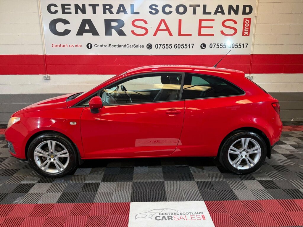 Seat Ibiza 1.4 16V Chill Sport Coupe Euro 5 Red #3