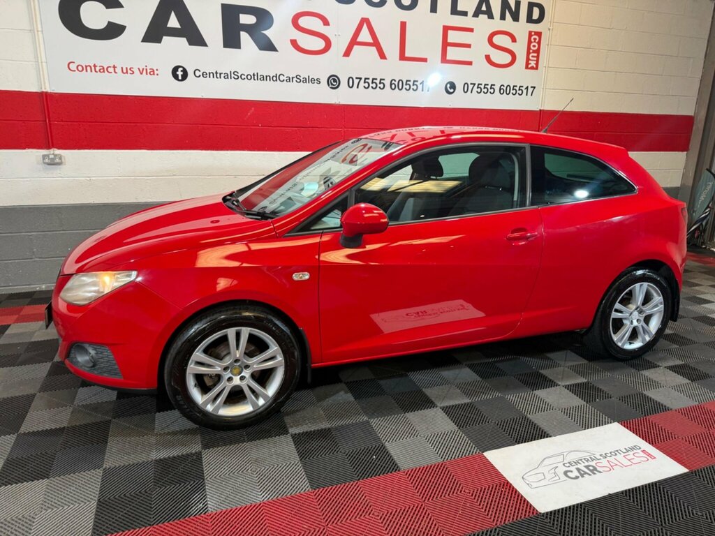 Seat Ibiza Hatchback 1.4 16V Sportrider Sport Coupe Euro 5 White #11