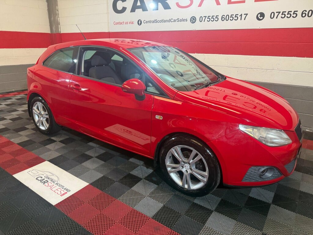 Seat Ibiza 1.4 16V Chill Sport Coupe Euro 5 Red