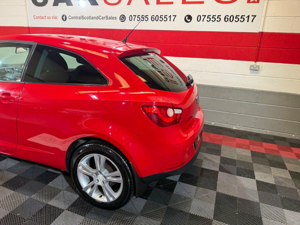 Seat Ibiza Hatchback 1.4 16V Sportrider Sport Coupe Euro 5 White #8