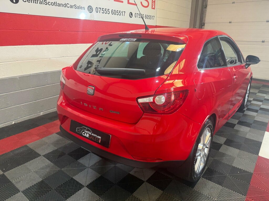 Seat Ibiza Hatchback 1.4 16V Sportrider Sport Coupe Euro 5 White #10