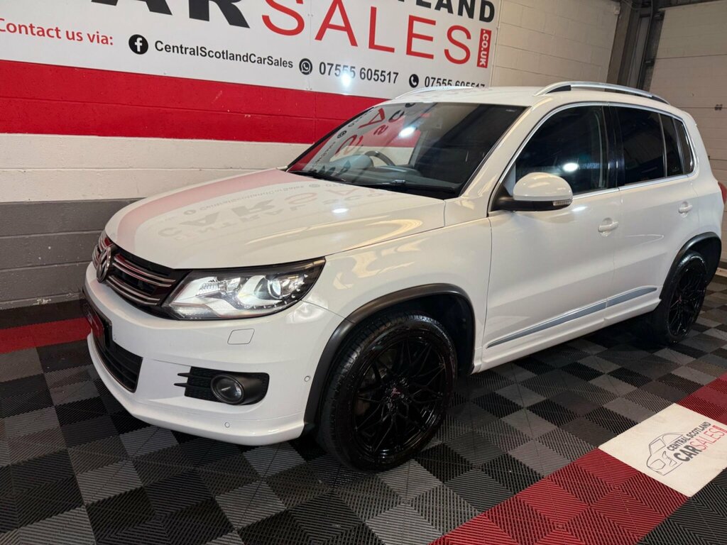 Volkswagen Tiguan 2.0 Tdi Bluemotion Tech R-line 4Wd Euro 6 Ss White #6