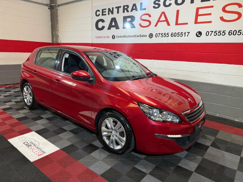 Peugeot 308 1.6 Hdi Active Euro 5 Red