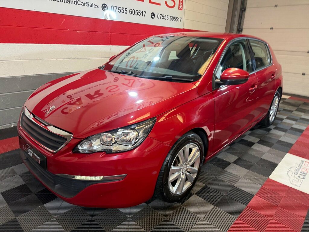 Peugeot 308 1.6 Hdi Active Euro 5 Red #2