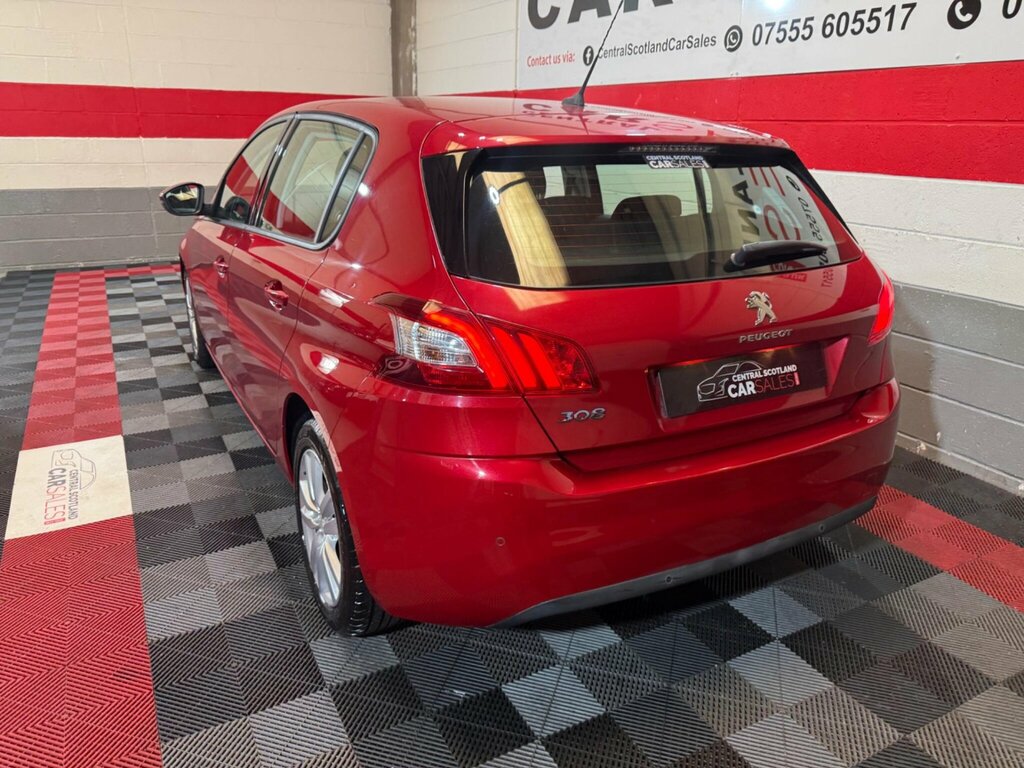 Peugeot 308 1.6 Hdi Active Euro 5 Red #3