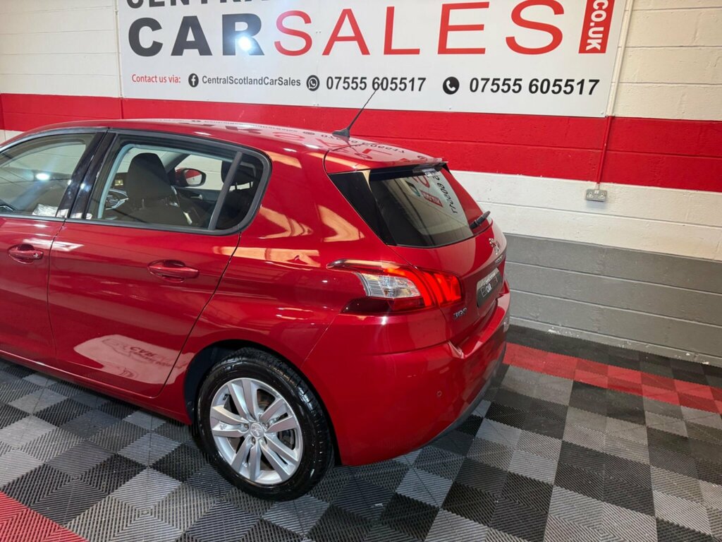 Peugeot 308 1.6 Hdi Active Euro 5 Red #6