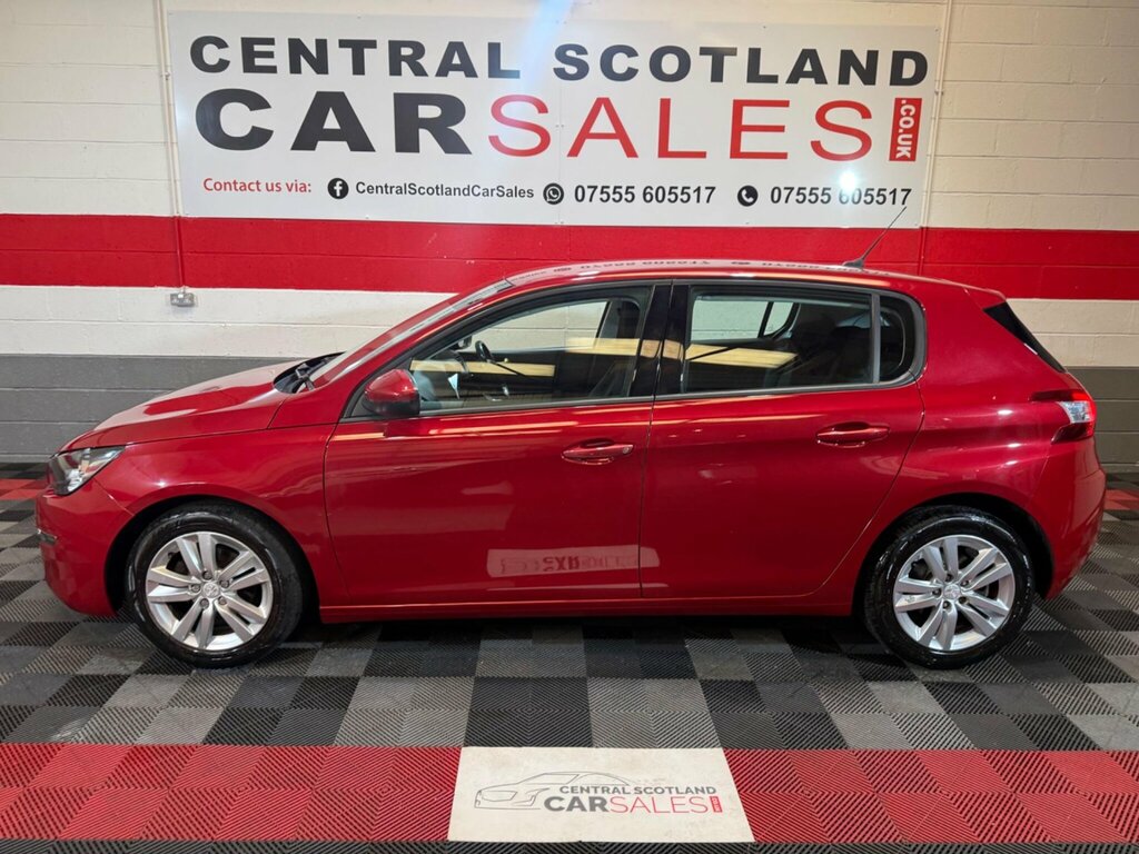 Peugeot 308 1.6 Hdi Active Euro 5 Red #4
