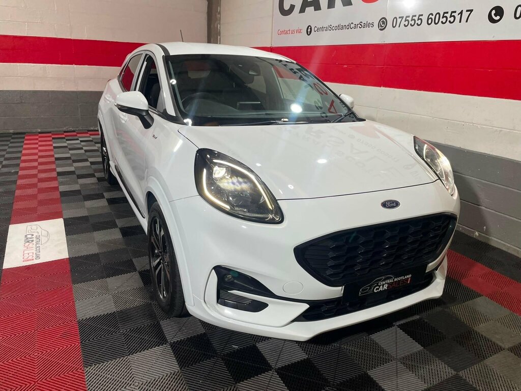 Ford Puma 1.0T Ecoboost Mhev St-line Euro 6 Ss White #5
