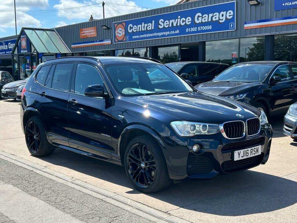 BMW X3 2.0 20D M Sport Xdrive Euro 6 Ss Black