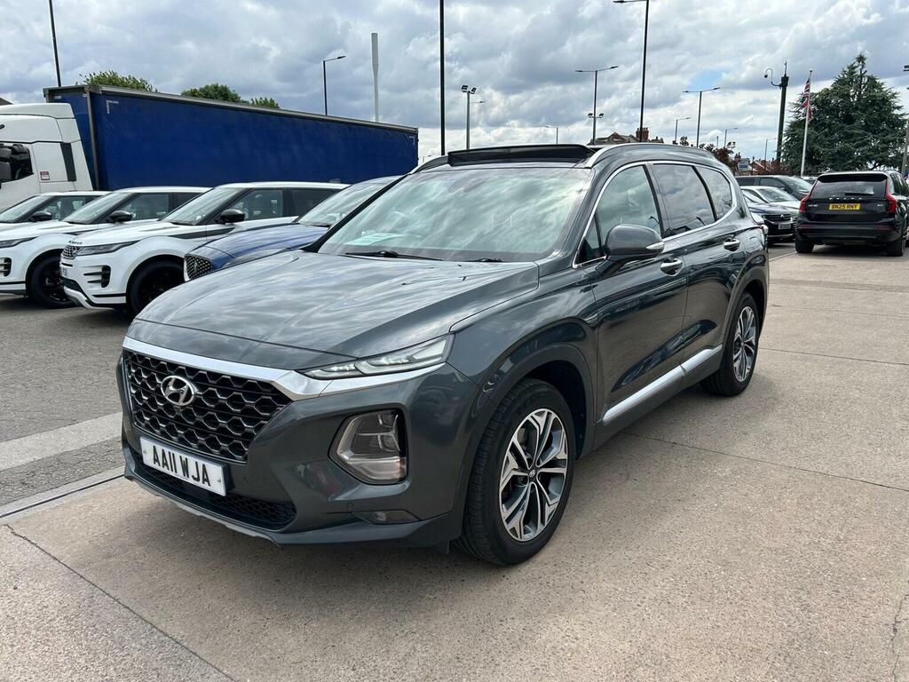 Hyundai Santa Fe 2.2 Crdi Premium Se Euro 6 Ss 7 Seat Grey #3