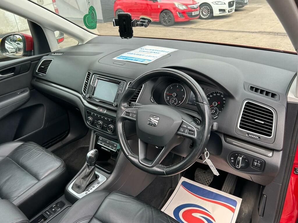 Seat Alhambra 2.0 Tdi Se Lux Dsg Euro 6 Ss Red #4