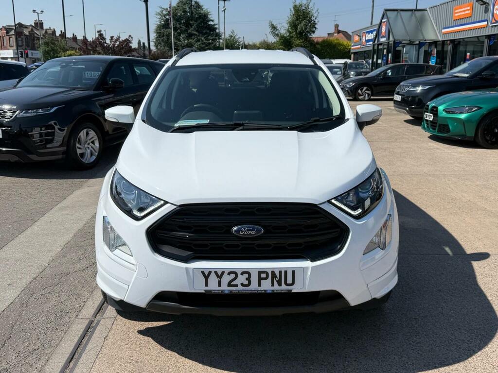 Ford Ecosport 1.0T Ecoboost St-line Euro 6 Ss YY23PNU White #2