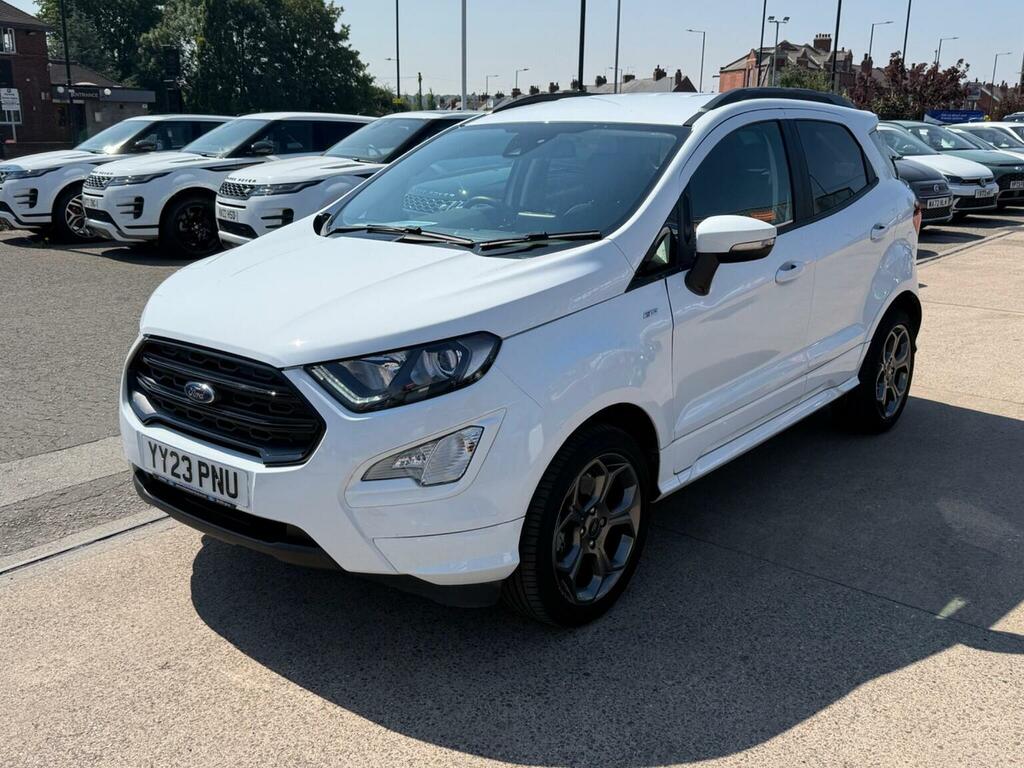 Ford Ecosport 1.0T Ecoboost St-line Euro 6 Ss YY23PNU White #3