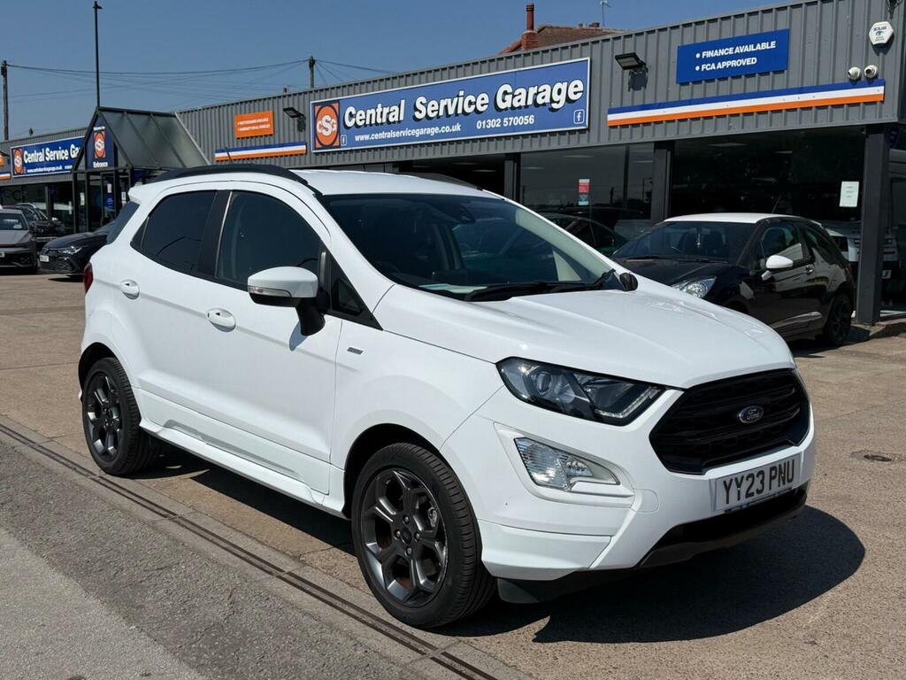 Ford Ecosport 1.0T Ecoboost St-line Euro 6 Ss White