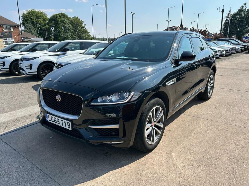 Jaguar F-Pace 2.0 D165 R-sport Euro 6 Ss Black #3